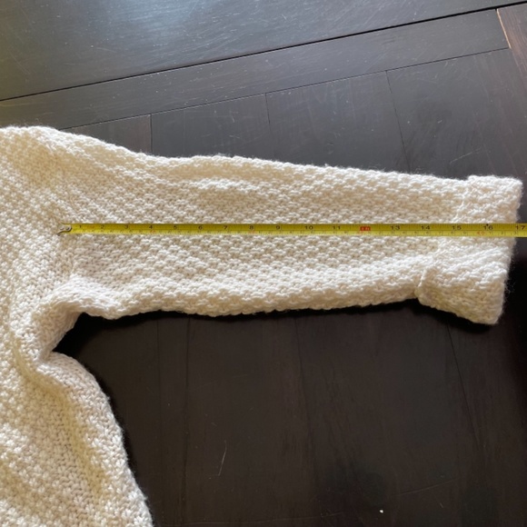 Essentiel Antwerp Italy made sweater. Large off white, knitted, ribbed loose fit - Picture 7 of 7